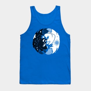 Wolf Moon Stars Tank Top